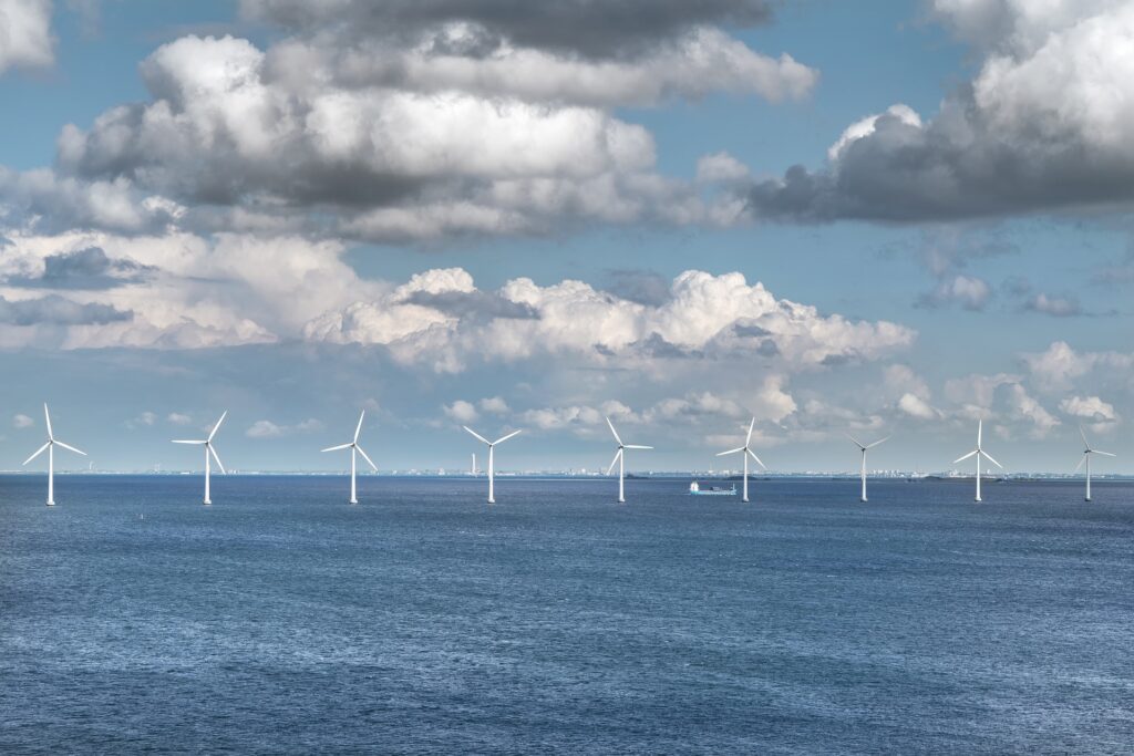 Sea wind farm, Turbines